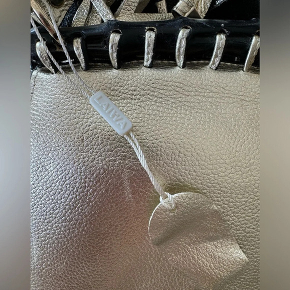 Laiwa Nouveau Gold Fringe Crossbody Bag - Picture 6 of 7